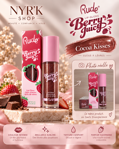 Rude Berry Juicy Lip gloss