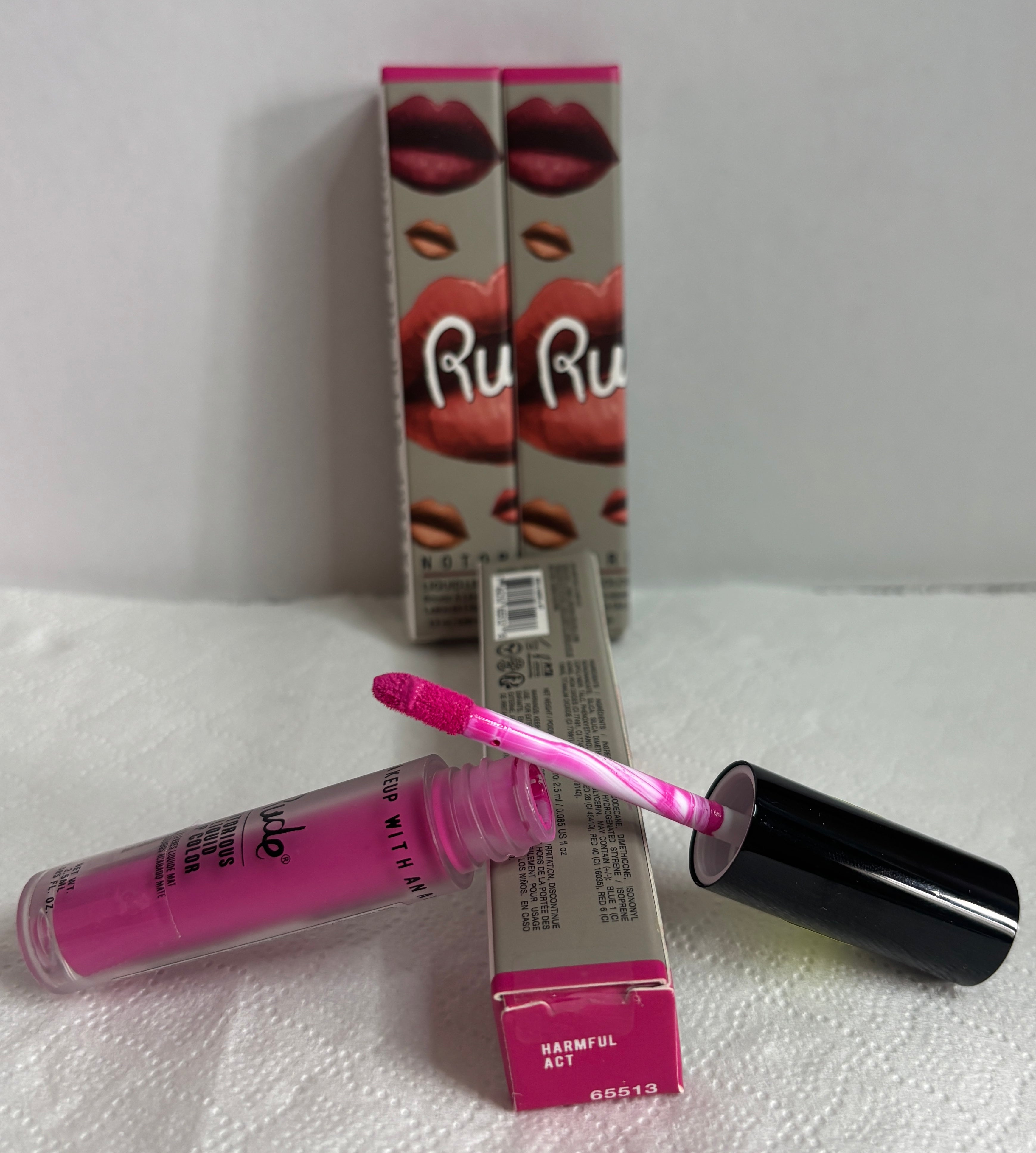 Rude Notorious liquid lip color