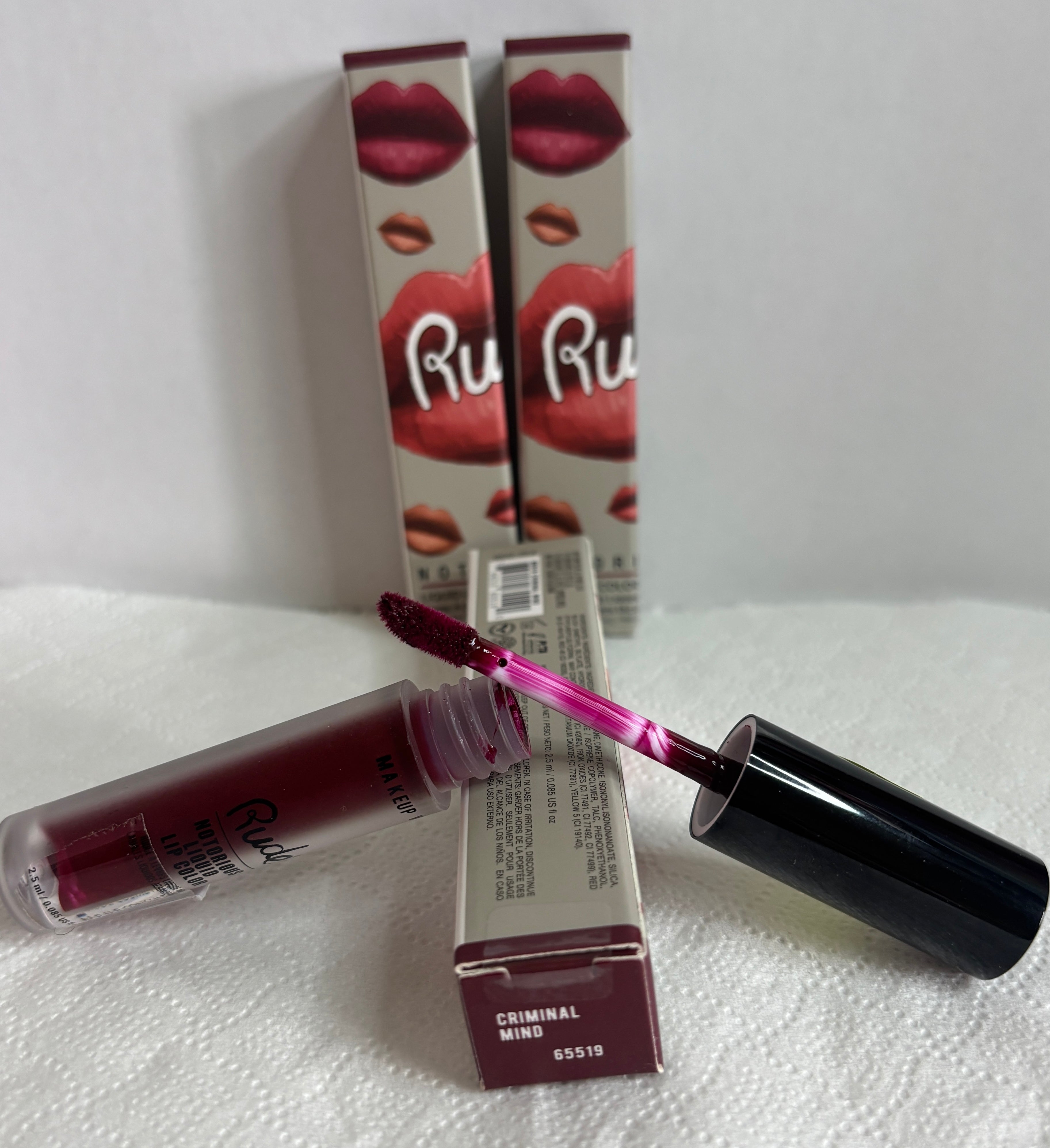 Rude Notorious liquid lip color