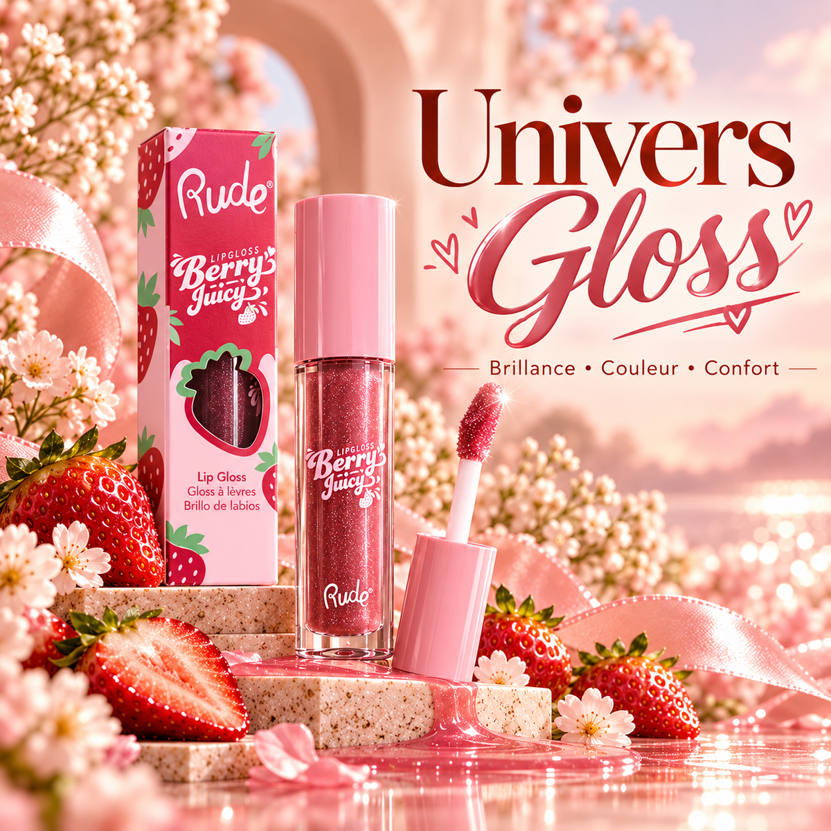 Rude Berry Juicy Lip gloss